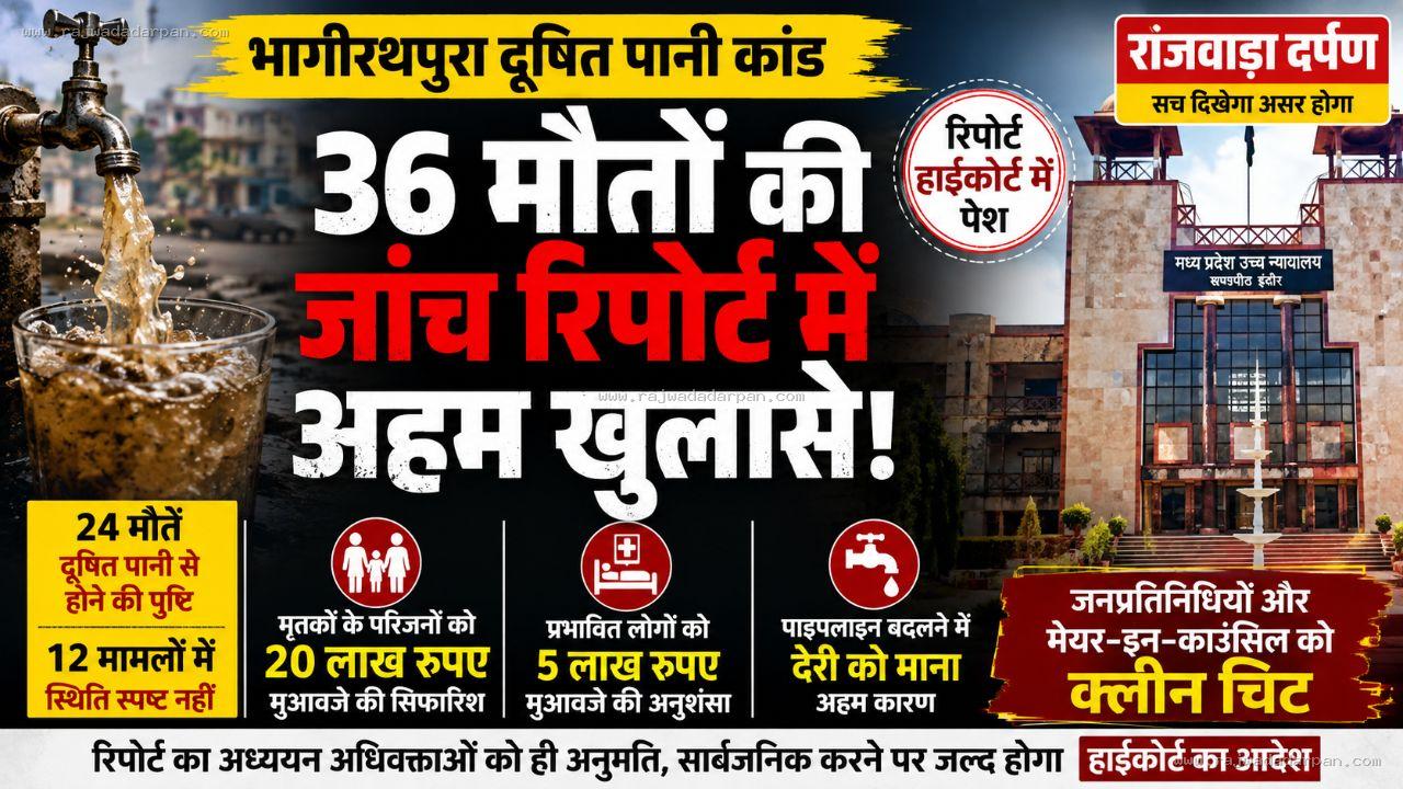 न्यायिक समिति की रिपोर्ट हाईकोर्ट में पेश; 20 लाख मुआवजे की सिफारिश,12 मौतों पर स्थिति स्पष्ट नहीं

&nbsp;